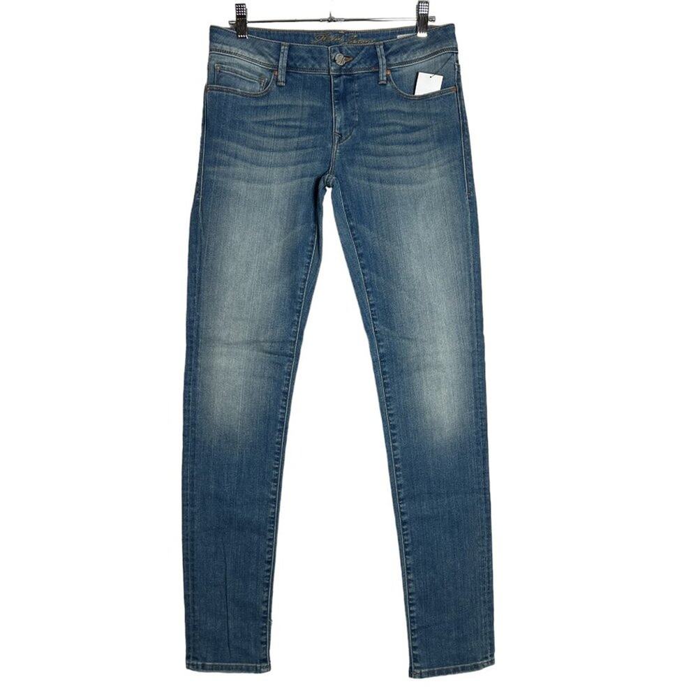 NWT MAVI ADRIANA Mid Rise Super Skinny Jeans SIZE 27 x 33 Medium Wash Denim NEW